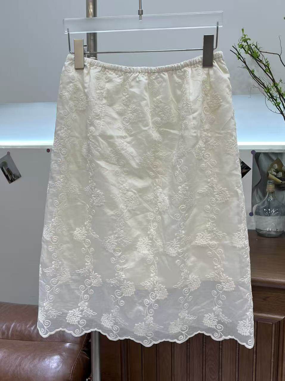Korean Style plus Size Embroid - Embroidery Skirt review and price