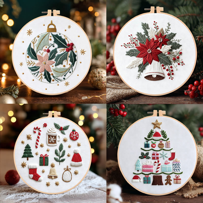 DIY Embroidery Christmas Tree  - Embroidery A review and price
