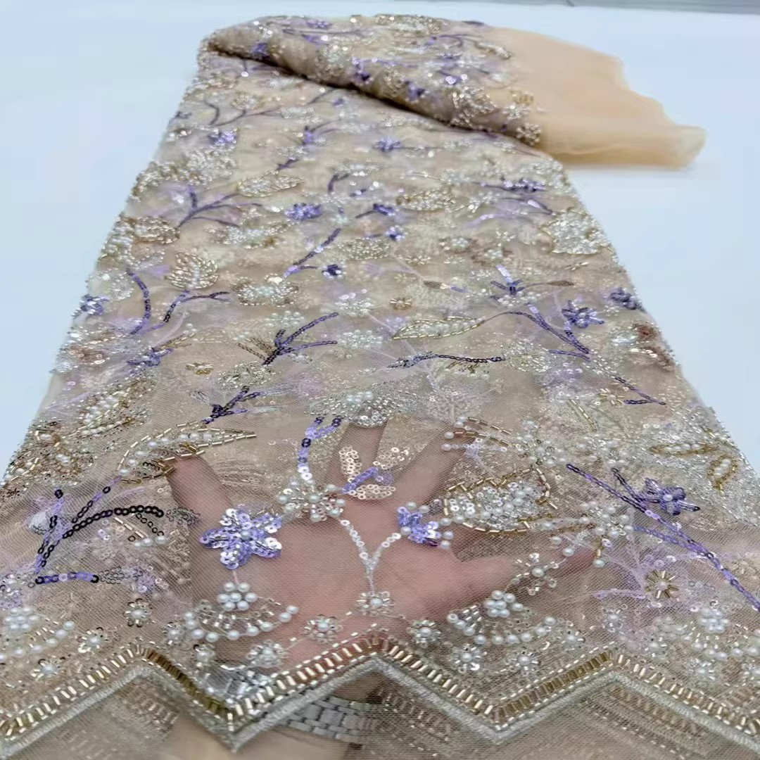 5yard Sequin bead tube embroid - Embroidery Youtube review and price
