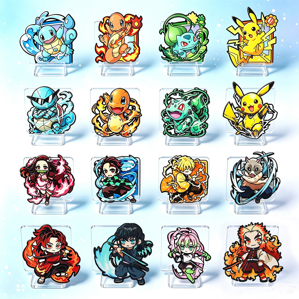 8Pcs Anime Pokemon & Demon Sla - Embroidery Reddit review and price