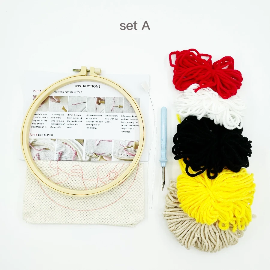 Xmas Punch Needle Embroidery K - Embroidery Xmas Kits review and price