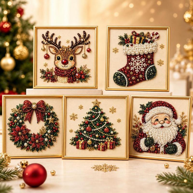 * New Hot Christmas Santa Clau - Embroidery Xmas Kits review and price