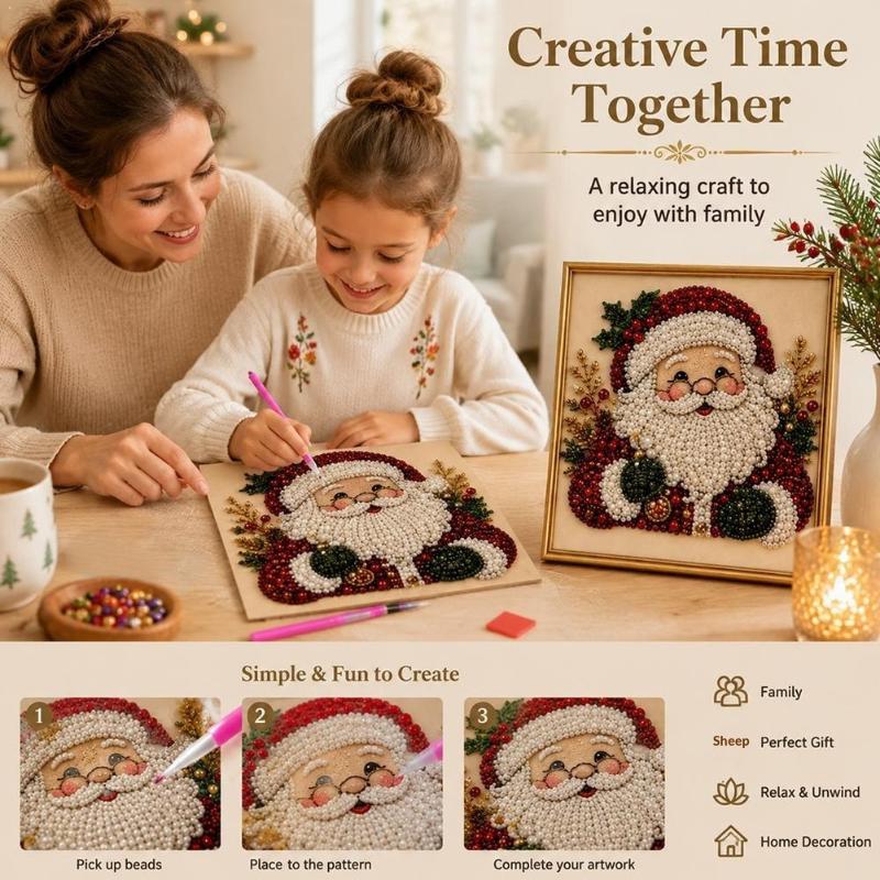 * New Hot Christmas Santa Clau - Embroidery Xmas Kits review and price