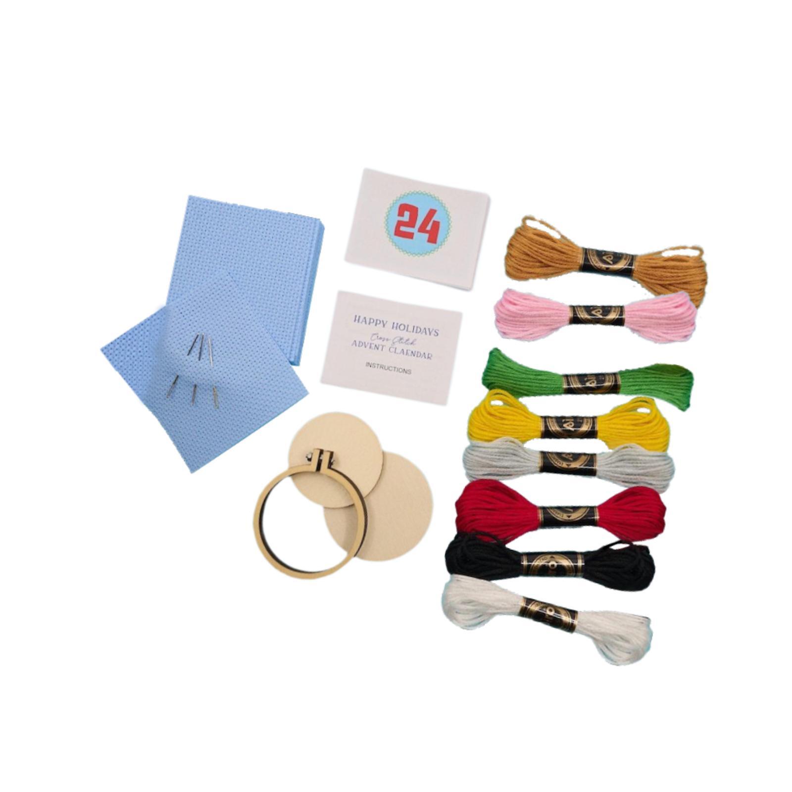 Xmas Stitch Kit, Christmas Adv - Embroidery Xmas Kits review and price