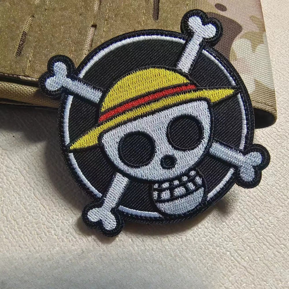 One Piece Badg Cartoon sleeve  - Embroidery Patch review and price