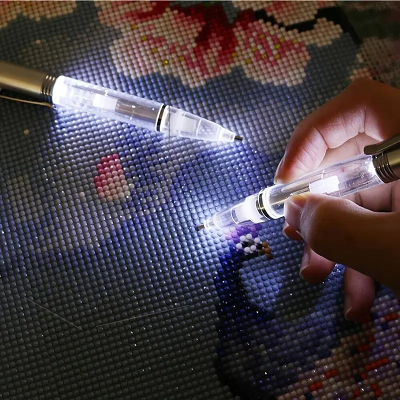 LED Light Diamond Painting Pen - Embroidery Painting review and price