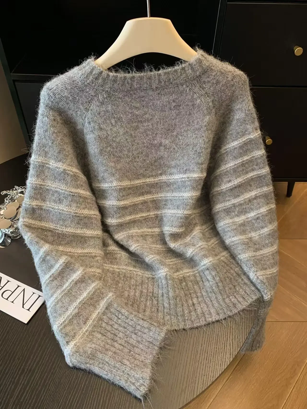 Autumn Winter Women's Striped  - Embroidery A review and price