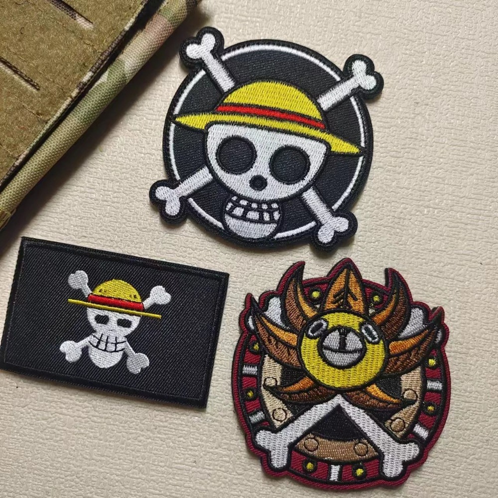 One Piece Cartoon sleeve patch - Embroidery Patch review and price