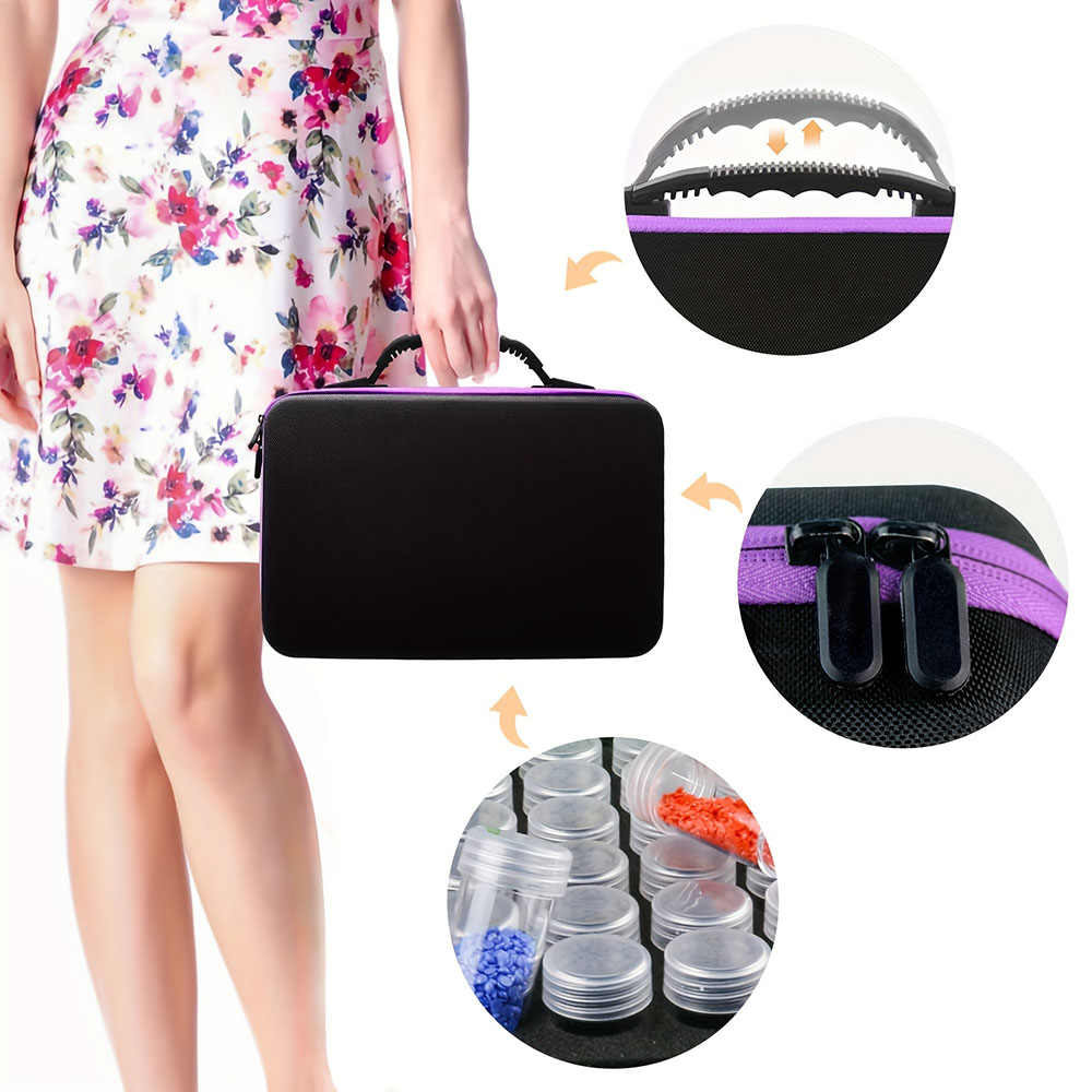 Portable Diamond Painting Stor - Embroidery Bag review and price