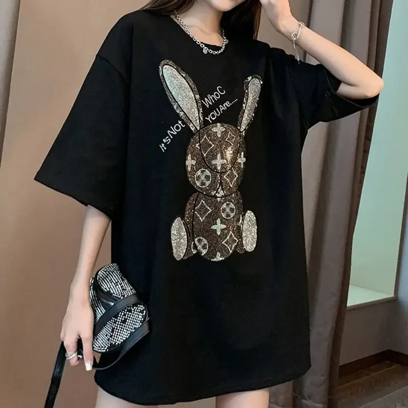 Women's Summer Casual T-Shirt: - Embroidery A review and price