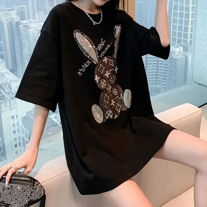 Women's Summer Casual T-Shirt: - Embroidery A review and price