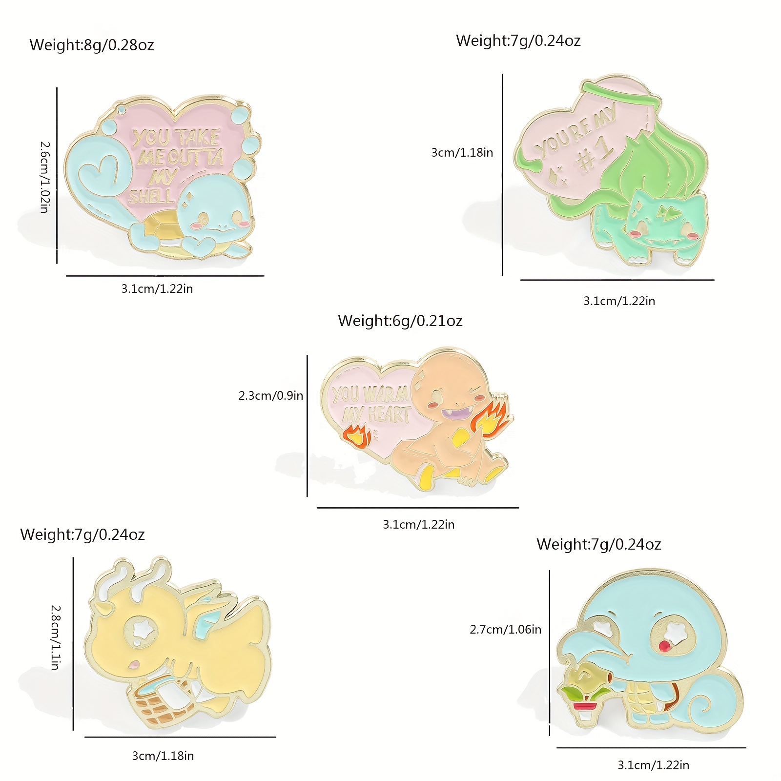 5 Pcs Cute Anime Brooch Person - Embroidery Reddit review and price