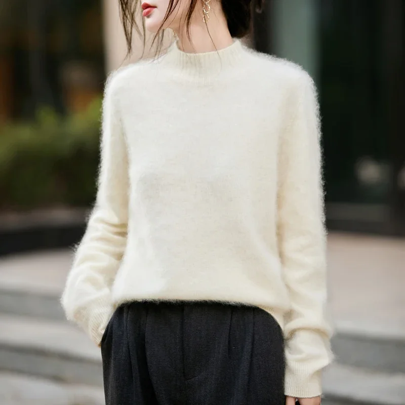 100% Wool Women's Fluffy High  - Embroidery A review and price