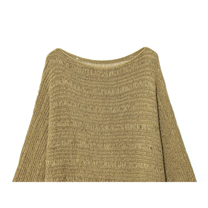 Vintage Boat Neck Knit Sweater - Embroidery A review and price