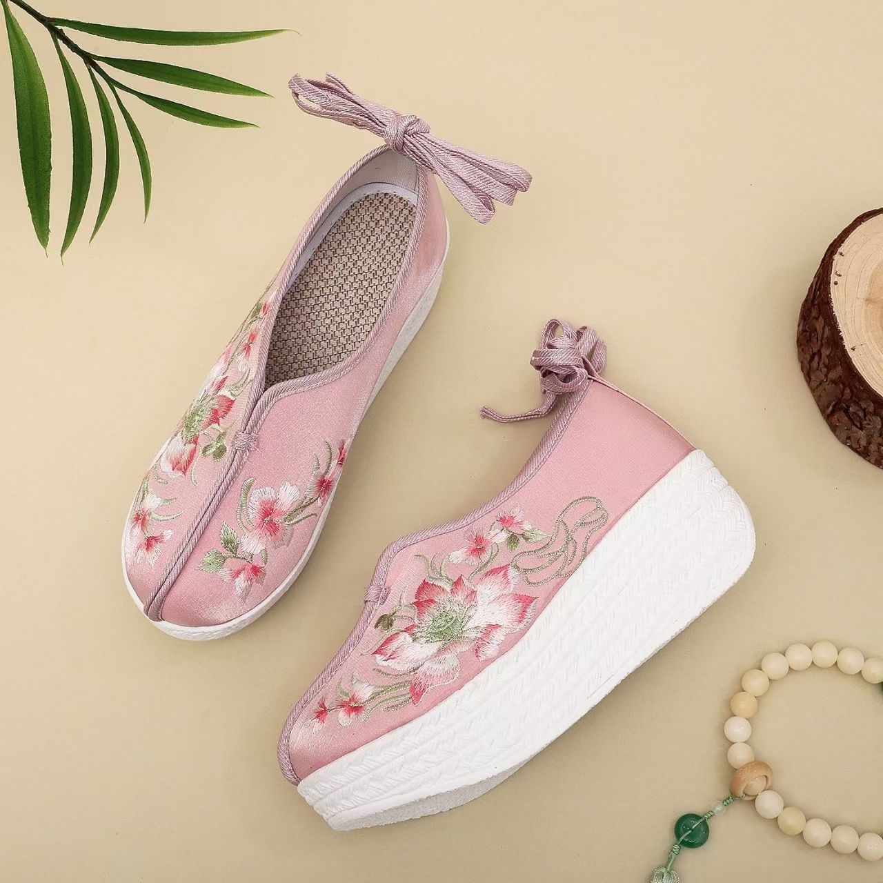 Woman Ethnic Style Wedges Embr - Embroidery Skirt review and price
