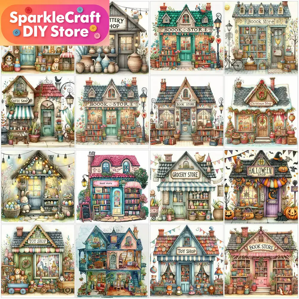 1pc frameless  5D Diamond Pain - Embroidery House review and price