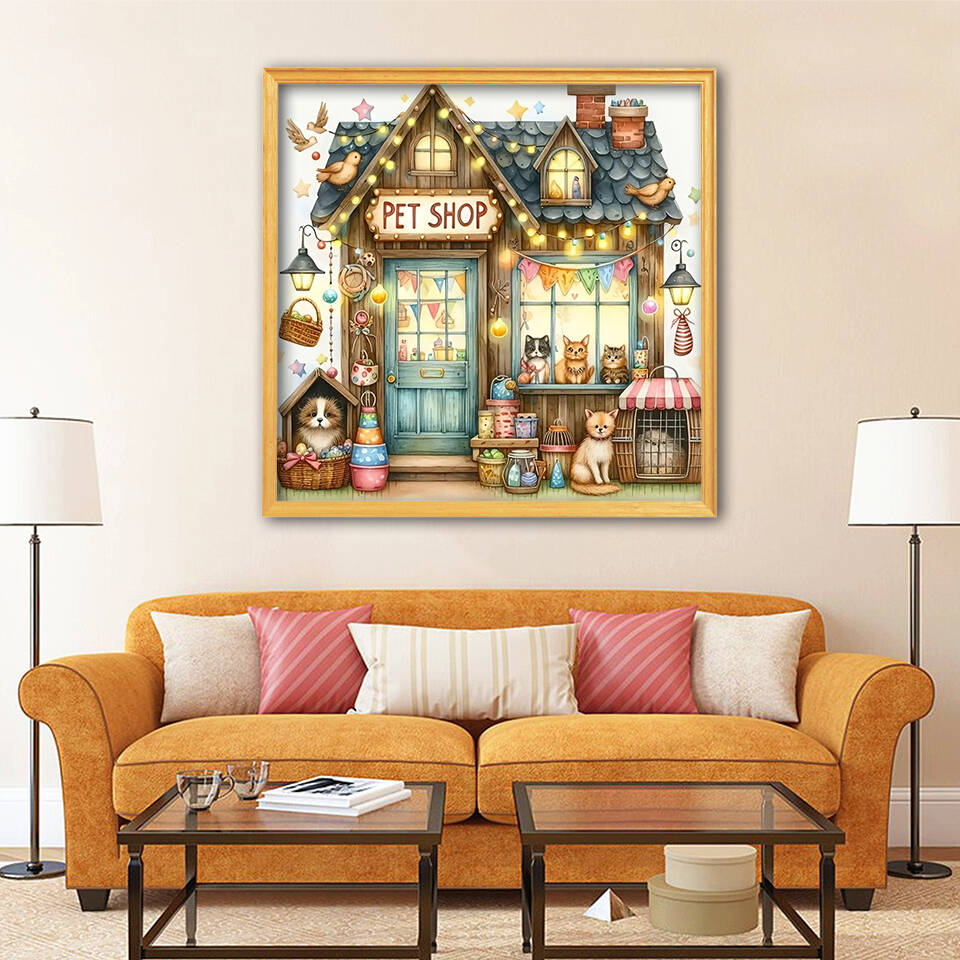 1pc frameless  5D Diamond Pain - Embroidery House review and price