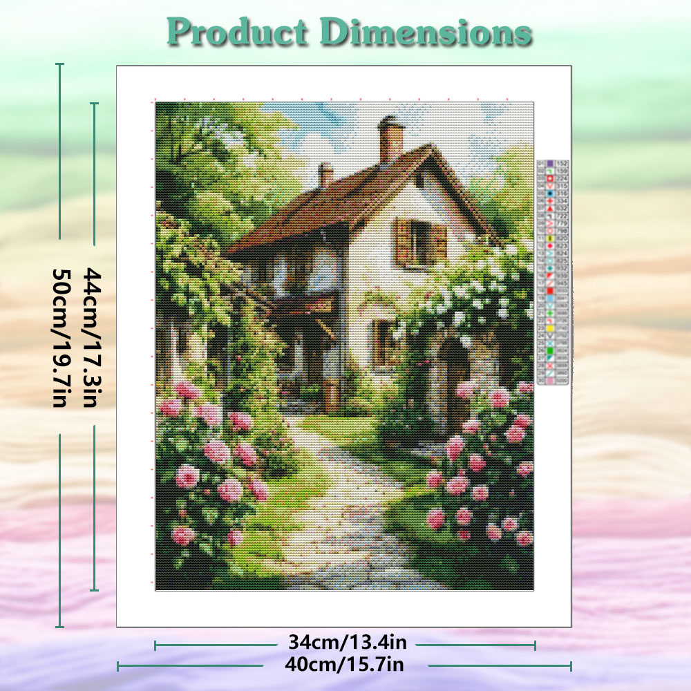 New Arrival Cross Stitch Fabri - Embroidery Rose Stitch review and price