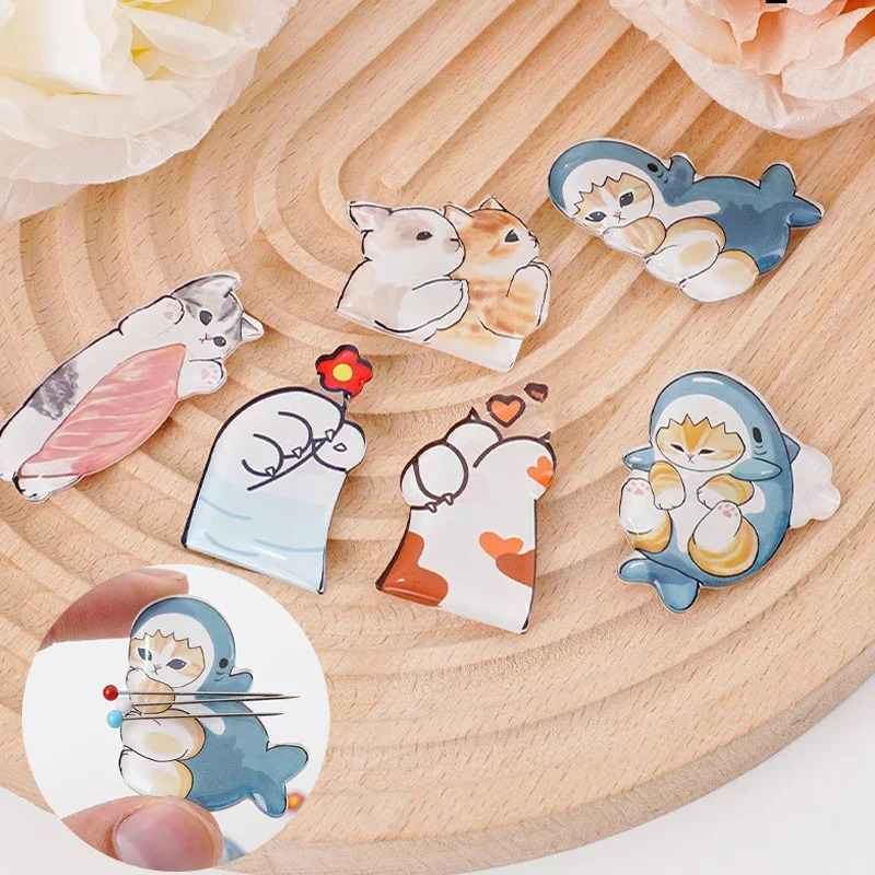 Cute cat acrylic needle, 1 pie - Embroidery Youtube review and price
