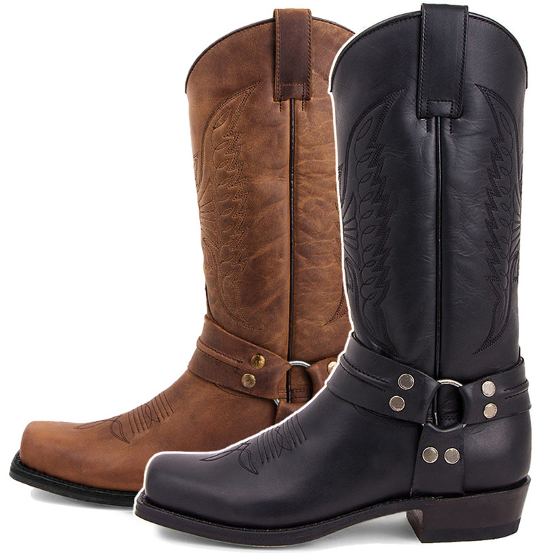 New Men's Motorcycle Boots Fas - Embroidery Youtube review and price