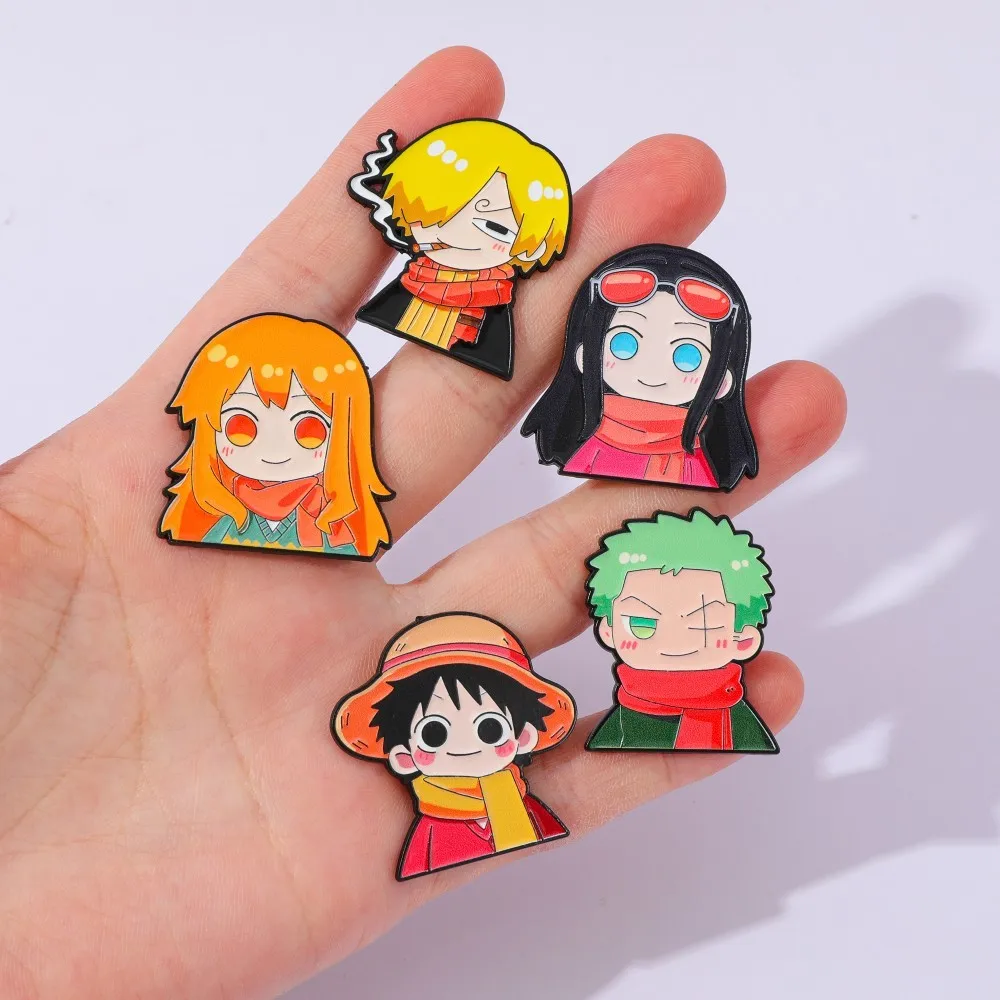 5 Pcs Cute Anime Cartoon Brooc - Embroidery Reddit review and price