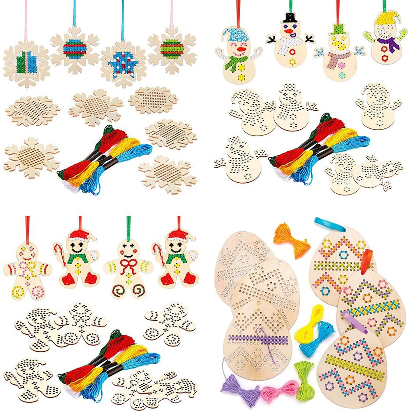 Cross Stitch Hanging Pendant E - Embroidery Xmas Kits review and price