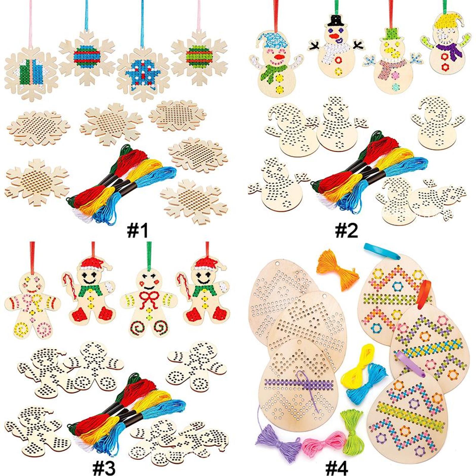 Cross Stitch Hanging Pendant E - Embroidery Xmas Kits review and price