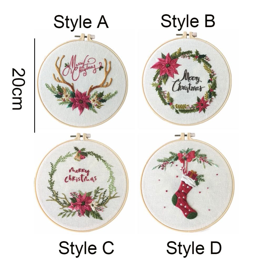 Xmas Gifts DIY Christmas Embro - Embroidery Xmas Kits review and price
