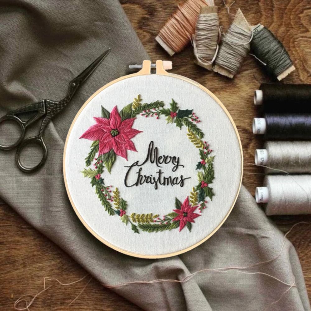 Xmas Gifts DIY Christmas Embro - Embroidery Xmas Kits review and price