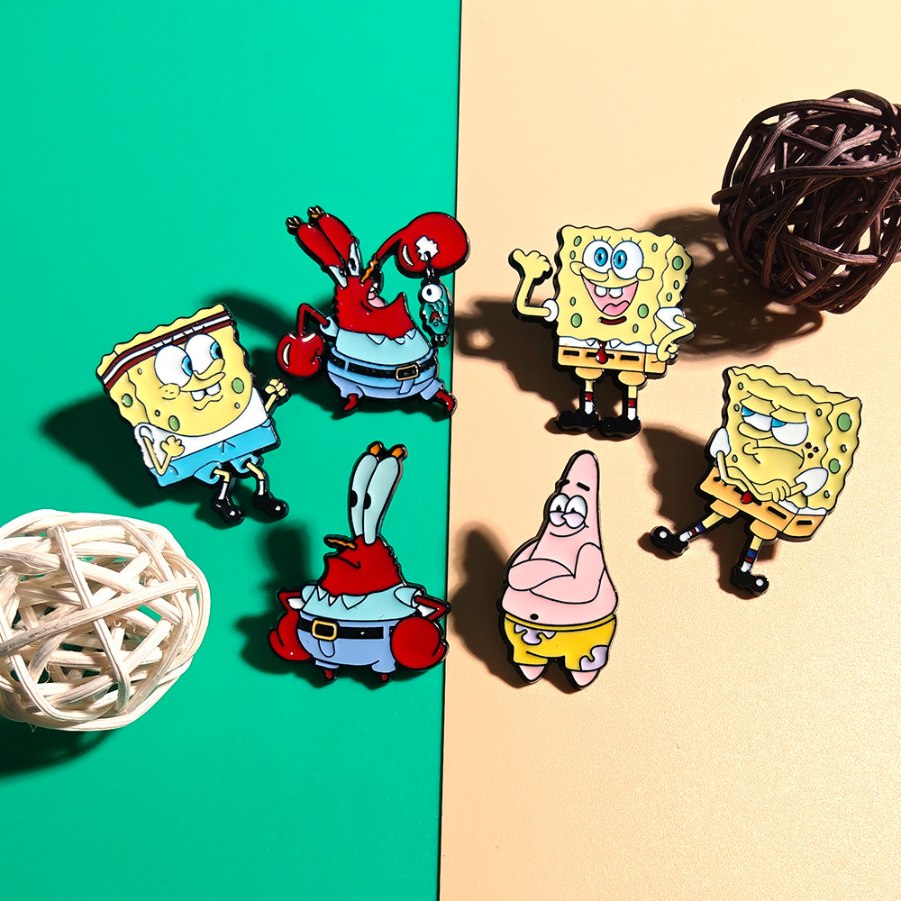 6 Pcs SpongeBob SquarePants An - Embroidery Reddit review and price