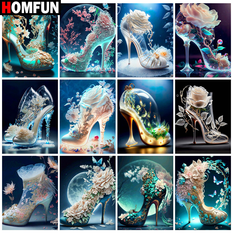 HOMFUN Full diamond Painting 