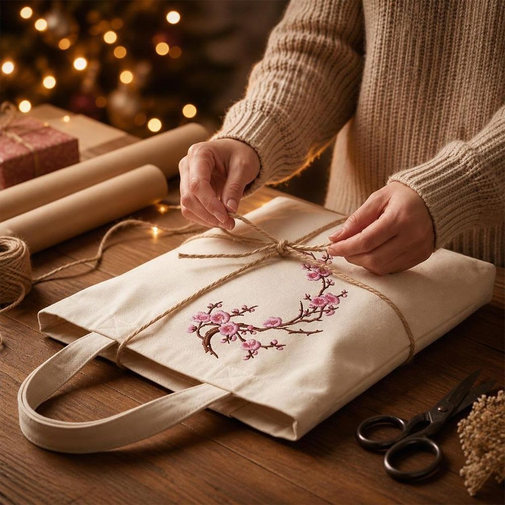 DIY Cherry Blossom Iron On Pat - Embroidery Patch review and price
