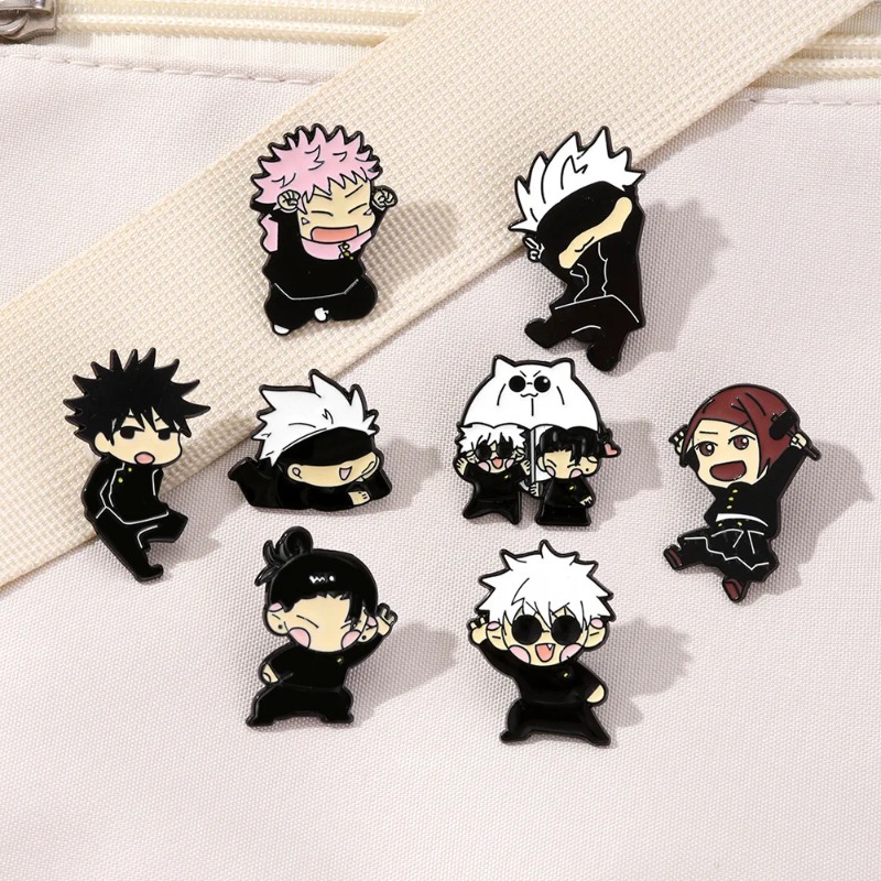 8pcs Anime Itadori Yuji Enamel - Embroidery Reddit review and price