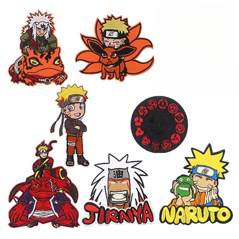 Naruto Japanese-style cartoon  - Embroidery Patch review and price