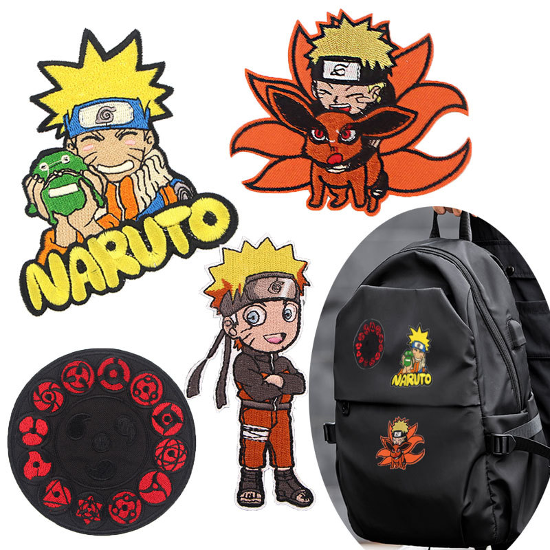 Naruto Japanese-style cartoon  - Embroidery Patch review and price