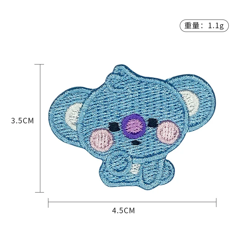 LINE FRIENDS BT21 All Characte - Embroidery Patch review and price