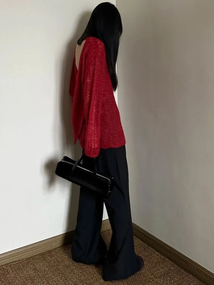 Y2K See-Through Knitted Women' - Embroidery A review and price